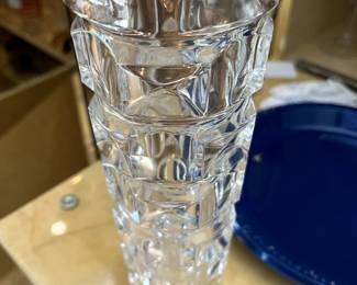 Crystal vase...perfect for any decor