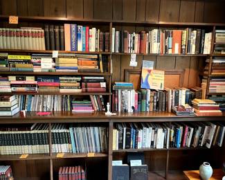 Books for any taste, collections, Kentucky authors, Yiddish Prayer books, several signed by authors, you just have to come look through the library!