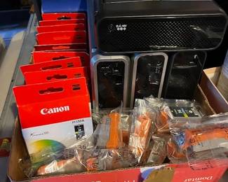 Canon toner, color and black