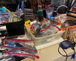 Lots of office and art supplies