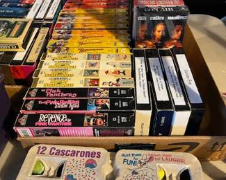 VHS tapes
