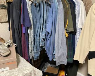 Men's clothing and shoes