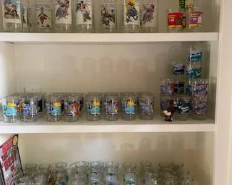 Rocky and Bullwinkle collector series, Looney Tunes, Curious George, Winnie the Pooh