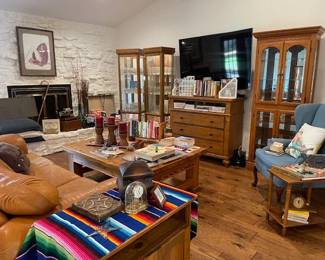 Looking across the Den