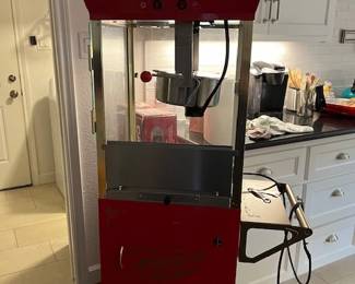 Metal and glass working Popcorn Machine