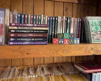 A close look at Rex Stout vintage paper backs