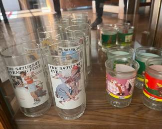 Norman Rockwell, The Saturday Evening Post collector series. Curious George collector series