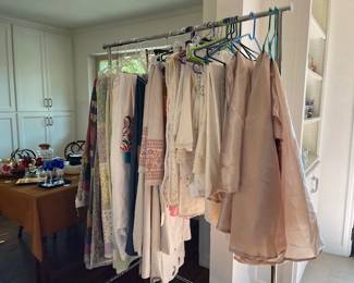 Vintage table clothes and linens