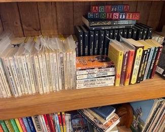 Agatha Christie and more Louis L'Amour