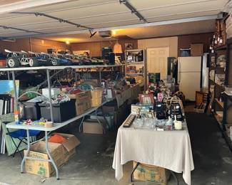 Looking into part of the garage