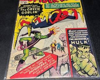 The Amazing Spiderman #14 / the first appearance of the Green Goblin!
