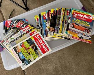 Vintage Scale Auto Enthusiast Magazines from the 1990s and 2000s