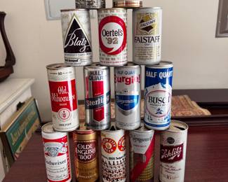 Beer can collection