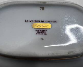 Limoges “Cartier” porcelain box