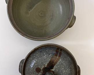 Studio pottery bowls