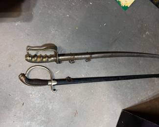2 ceremonial swords