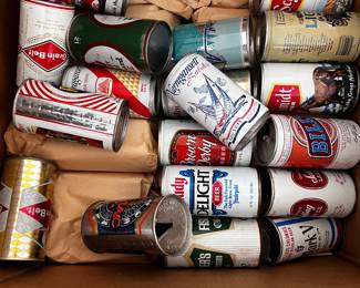 Beer can collection