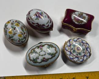 Limoges trinket boxes