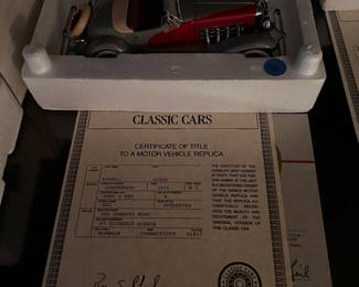 Danberry Mint 1935 Duesenberg