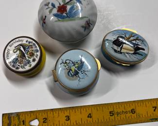 Misc trinket boxes