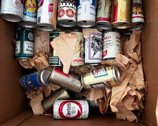 Beer can collection