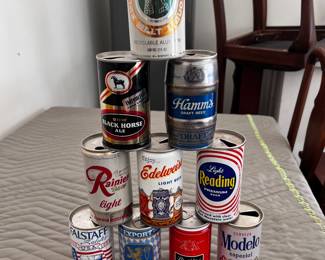 Beer can collection