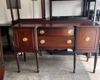 Vintage Mahogany Sheraton sideboard