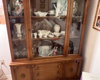 Cabinet has sold, along with some items inside. 