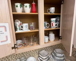 Corningware casserole dishes are sold. 