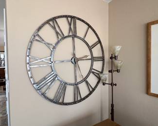 Metal Wall Clock