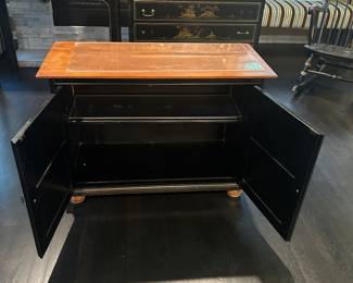 Open oriental hand-painted