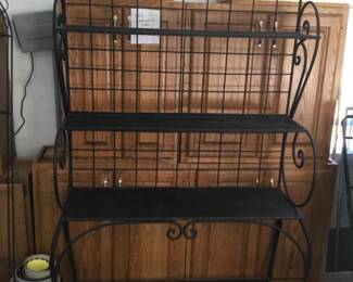 Wrought Iron Baker’s Rack
