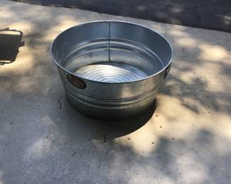 Galvanized Tub by Behrens
