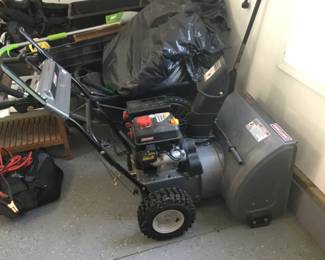 Craftsman Snow Thrower (24”)
Electric Start