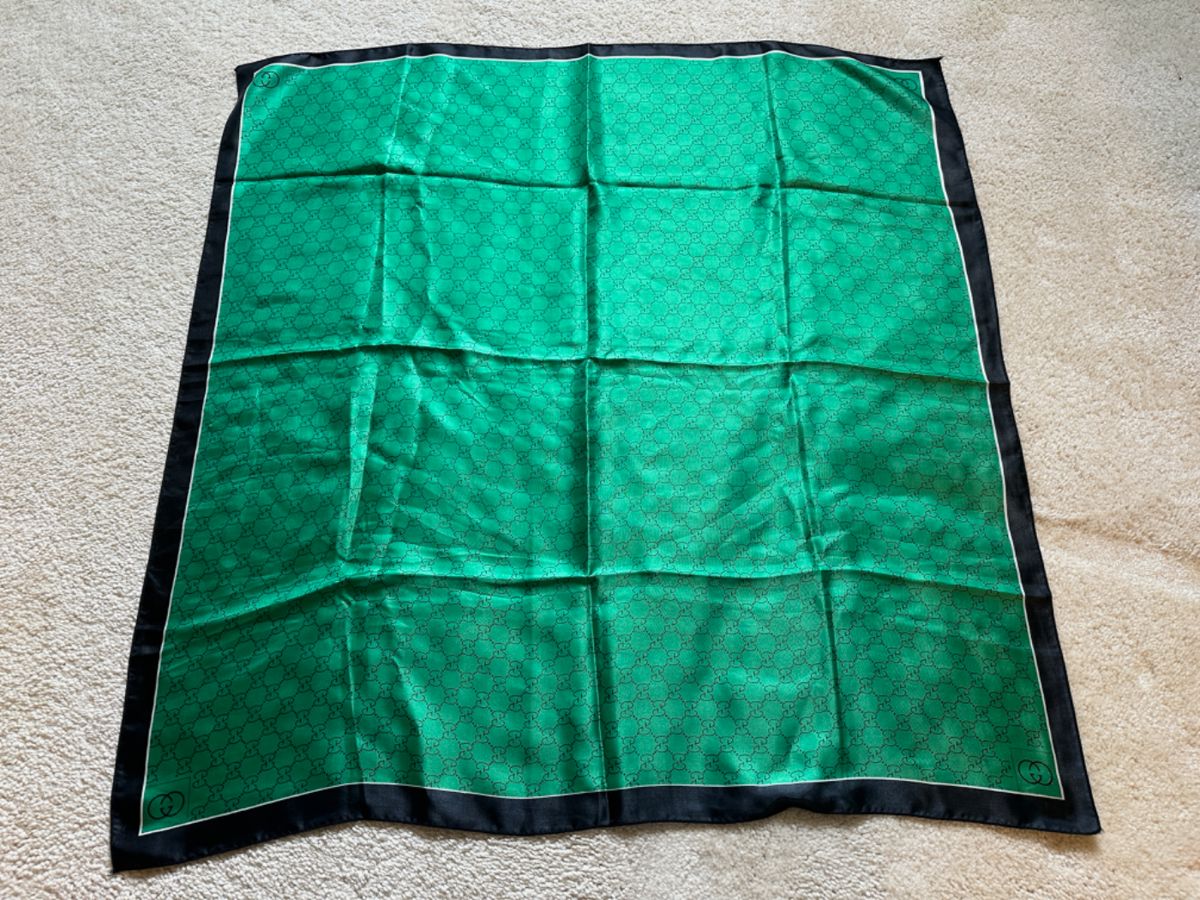 Vintage Gucci silk scarf