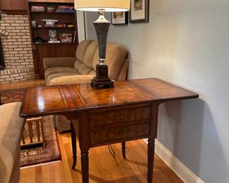 Drop-leaf side table by Maitlin D. Smith, Honquest