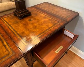 Drop-leaf side table by Maitlin D. Smith, Honquest