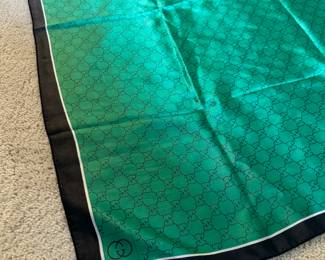Vintage Gucci silk scarf