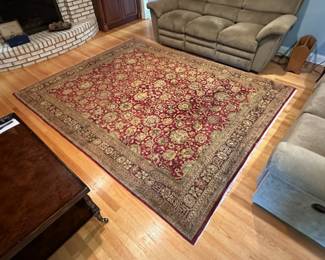 Meshed Tuscan Red Area Rug (approx. 8x10)