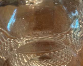 Crystal Pitcher by Tiffany and Co