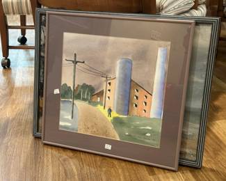 Watercolor by Marjorie May Greenan - 1987