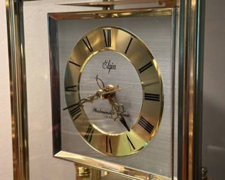 Elgin mantel clock with westminster chime