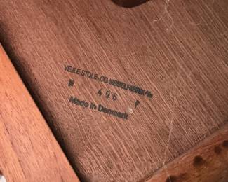 Vintage MCM Danish coffee table by Vejle Stole