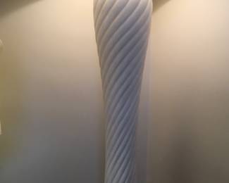 CERAMIC SPIRAL FLOOR LAMP