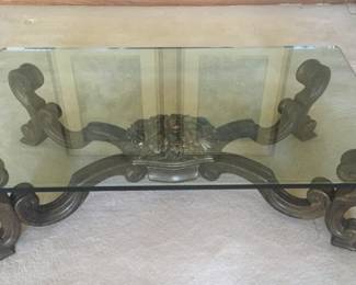 FABULOUS GLASS COFFEE TABLE
