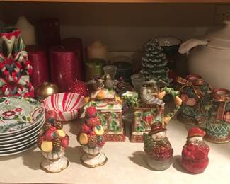 FITZ AND FLOYD CHRISTMAS