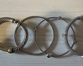 DAVID YURMAN AND INOX  BRACELETS