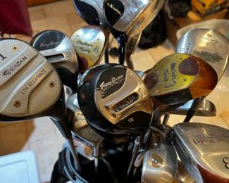 SOME OF THE MANY GOLF CLUBS