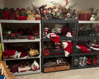 SOME OF THE AMAZING CHRISTMAS COLLECTION                               CHRISTMAS IN JULY