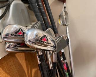 SOME OF THE MANY GOLF CLUBS
